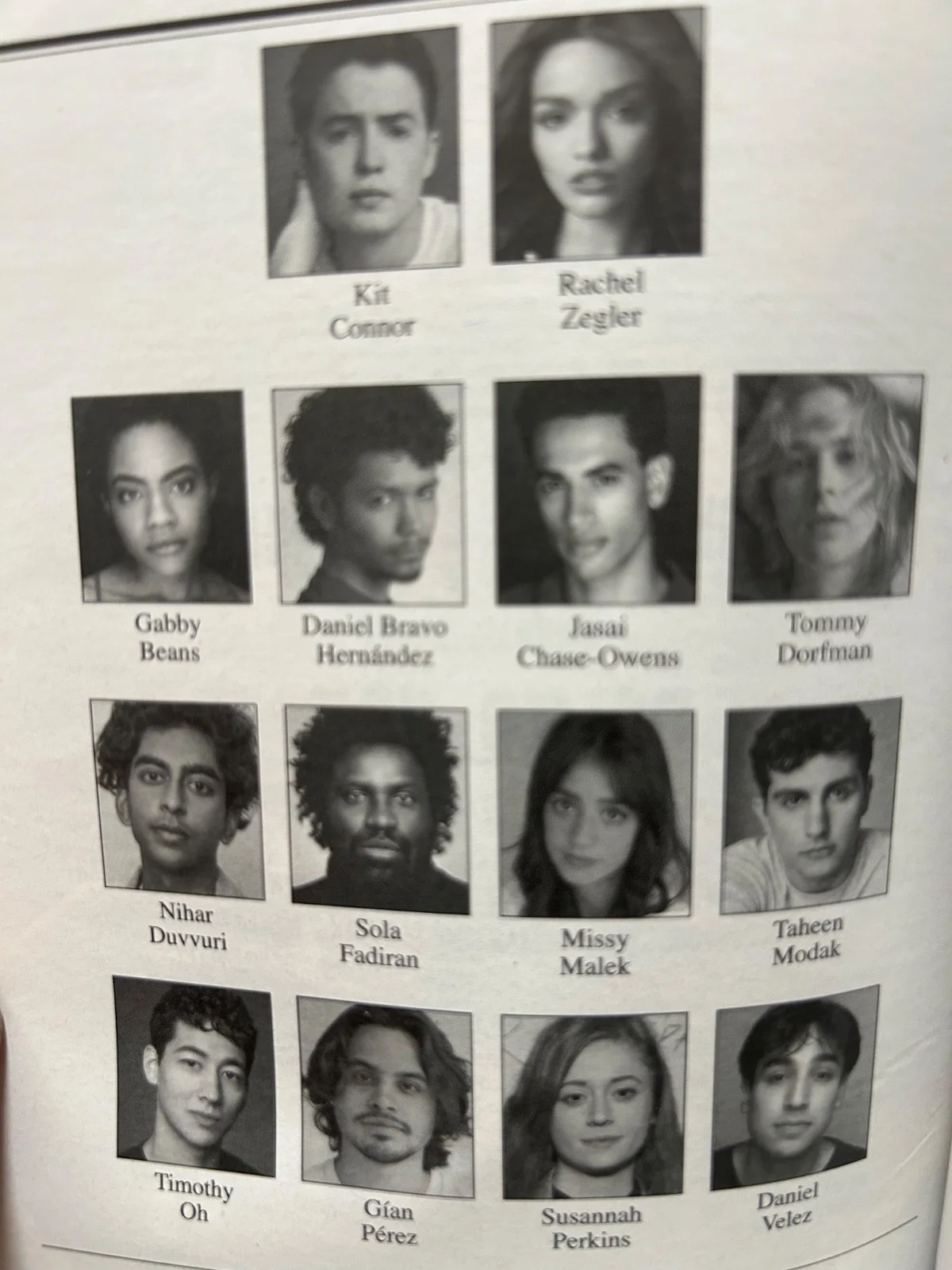 Kit Connor, Rachel Zegler, etc — Romeo + Juliet Original Kit Connor Rachel Zegler Signed Playbill, image 2