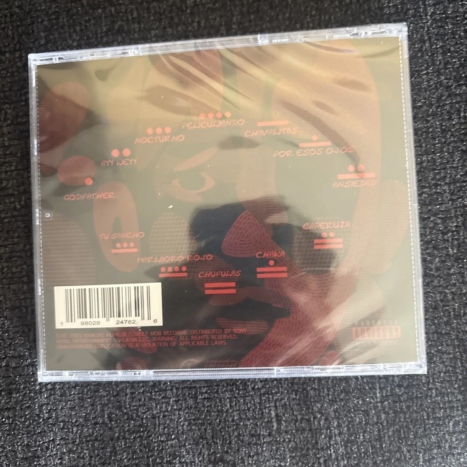 Jesus Ortiz Paz “JOP” Autographed CD Cover SEALED "111XPANTIA" Fuerza Regida, изображение 2