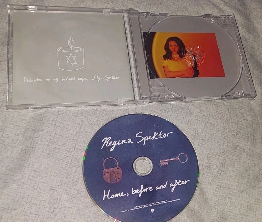 REGINA SPEKTOR Hand Signed Cd Home Before & After Autographed L@@K A Lot More FS, image 3