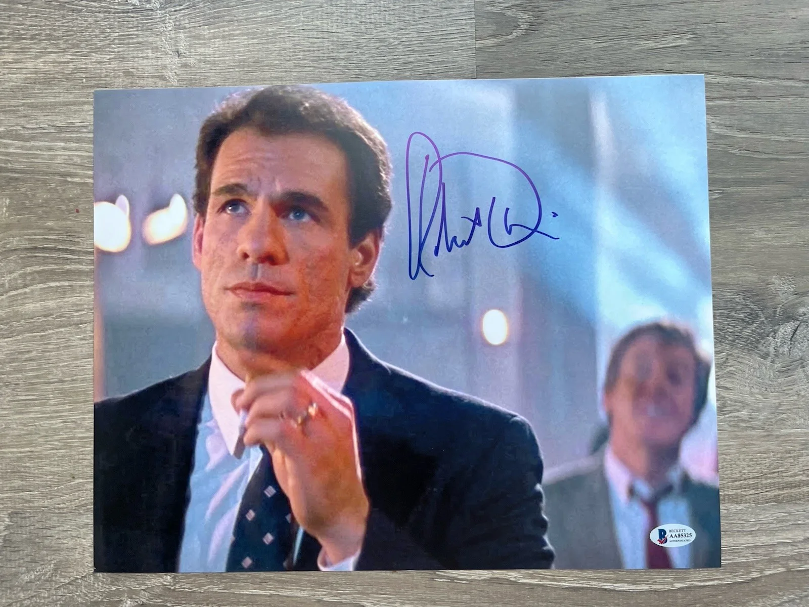 Robert Davi — Robert Davi Signed Die Hard 11x14 Photo Beckett COA Special Agent Johnson, изображение 2