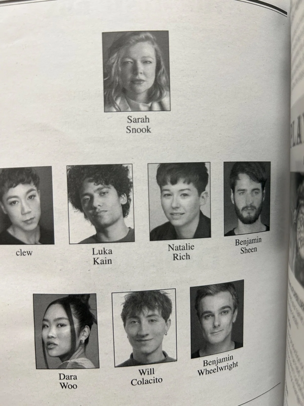 Sarah Snook — Sarah Snook signed The Picture of Dorian Gray Signed Broadway Pride Playbill, image 2