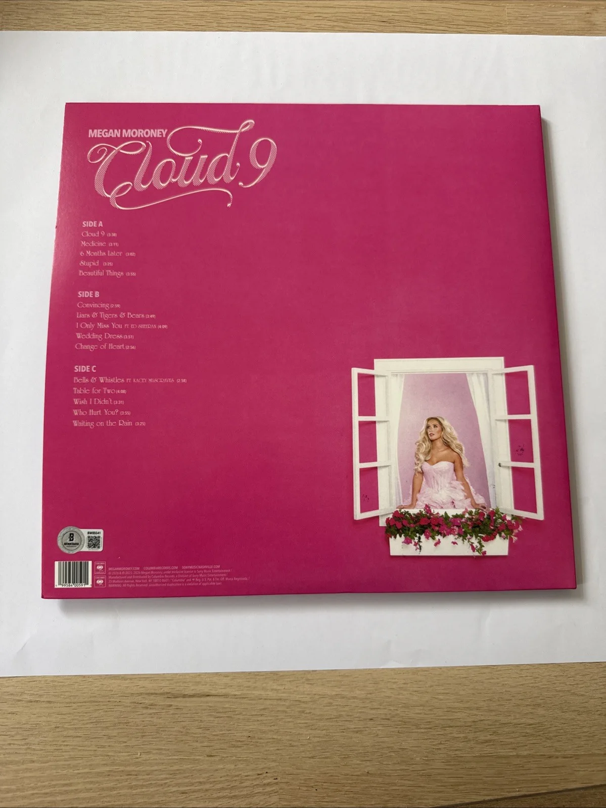 Megan Moroney Signed Cloud 9 Vinyl Beckett COA, image 2