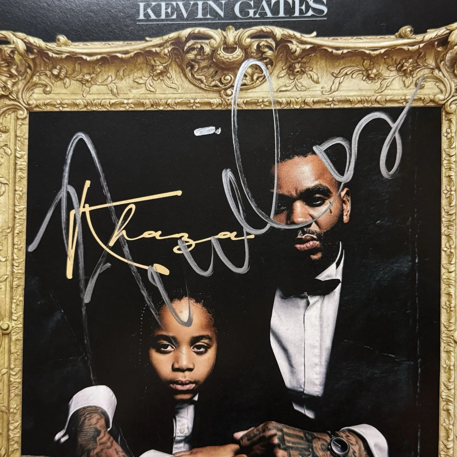 Kevin Gates Signed Khaza Vinyl Autographed Album Amilio Tour JSA COA Rare Proof, изображение 2