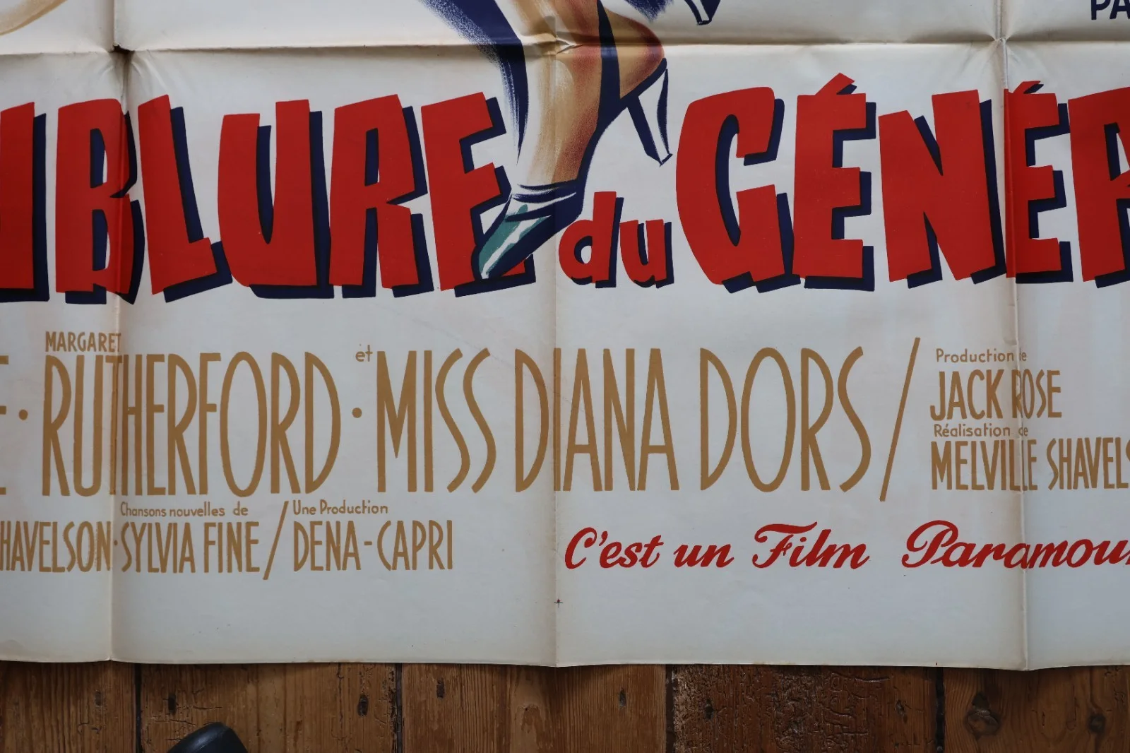 On the Job Original French 1 Panel Poster 1961 Diana Dors, Margaret Rutherford, изображение 5
