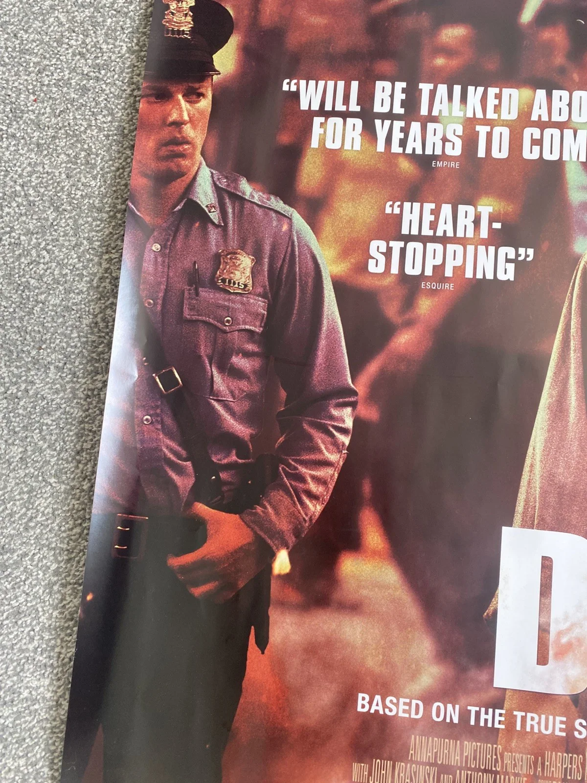 Detroit Quad Cinema Movie Poster (30x40") Original and Genuine!, изображение 2