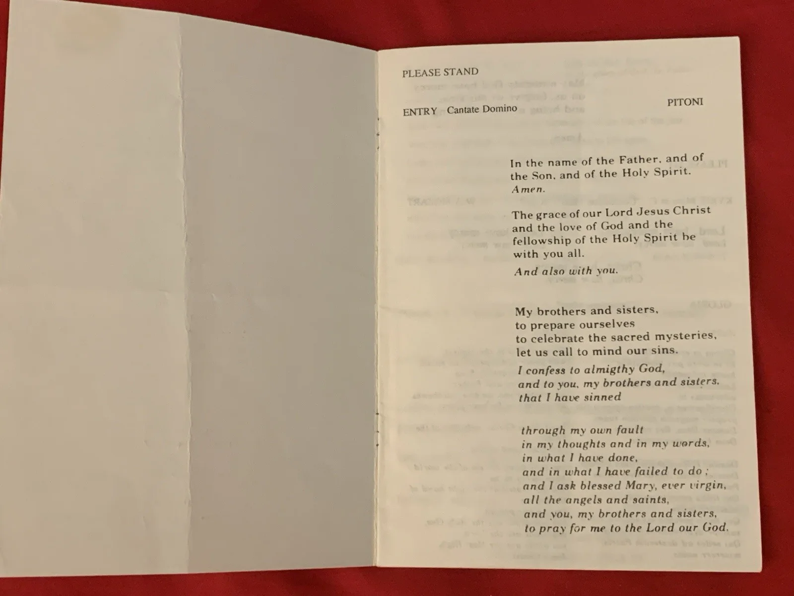 Alan Bates — Vincent Price Estate Signed Coral Browne 1991 London Memorial Mass Program 25e, image 2