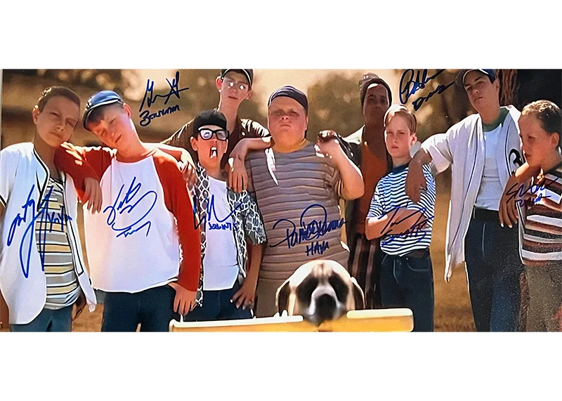 The Sandlot Cast Signed 16x20 Photo Autographed 8 Actors Beckett, изображение 2