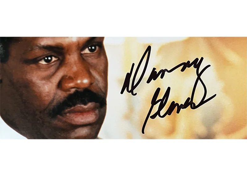 Danny Glover Signed Lethal Weapon 8x10 Photo PSA, image 2