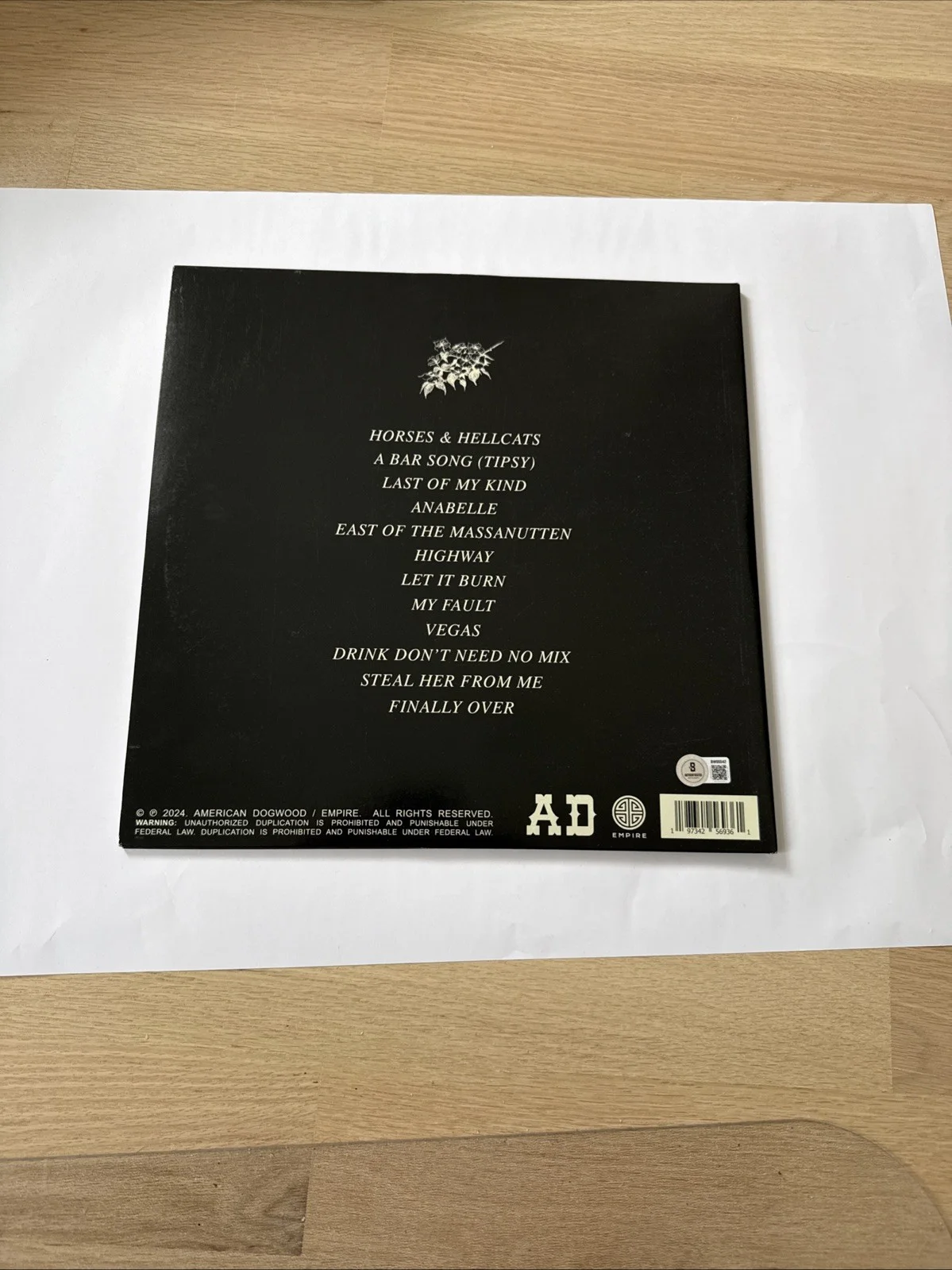 Shaboozey Signed Where I’ve Been Isn’t Where I’m Going Vinyl Beckett COA, image 3