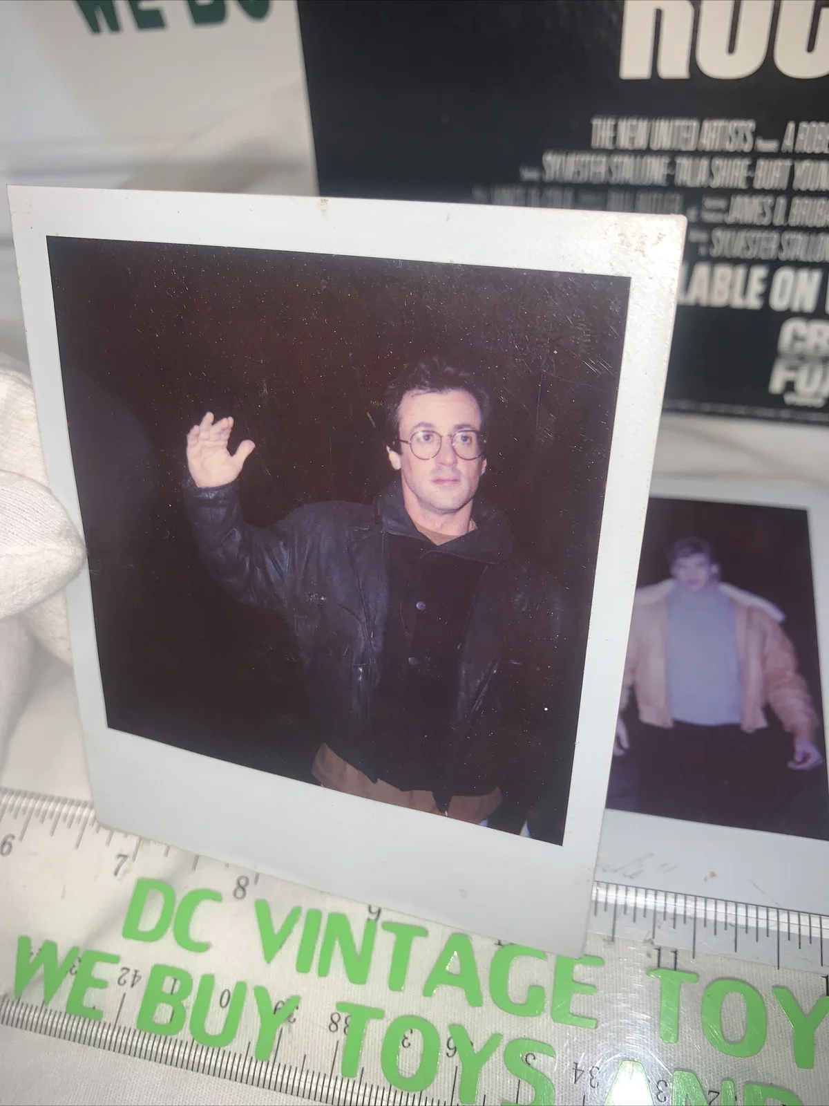 Sylvester Stallone "Rocky"Rambo"Tommy Morrison Polaroid Picture Tommy Gunn￼ 🔥, изображение 3