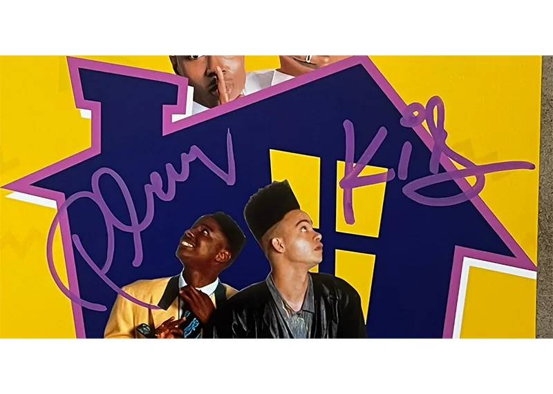 Christopher Reid (“Kid”) & Christopher Martin (“Play”) Signed 8x10 Photo JSA, изображение 2