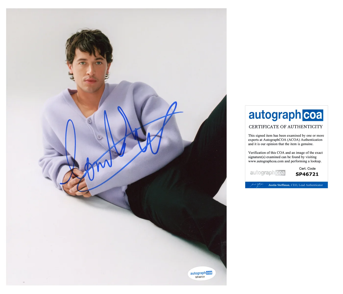Tom Blyth People We Meet Autographed Signed 8x10 Photo ACOA, изображение 2