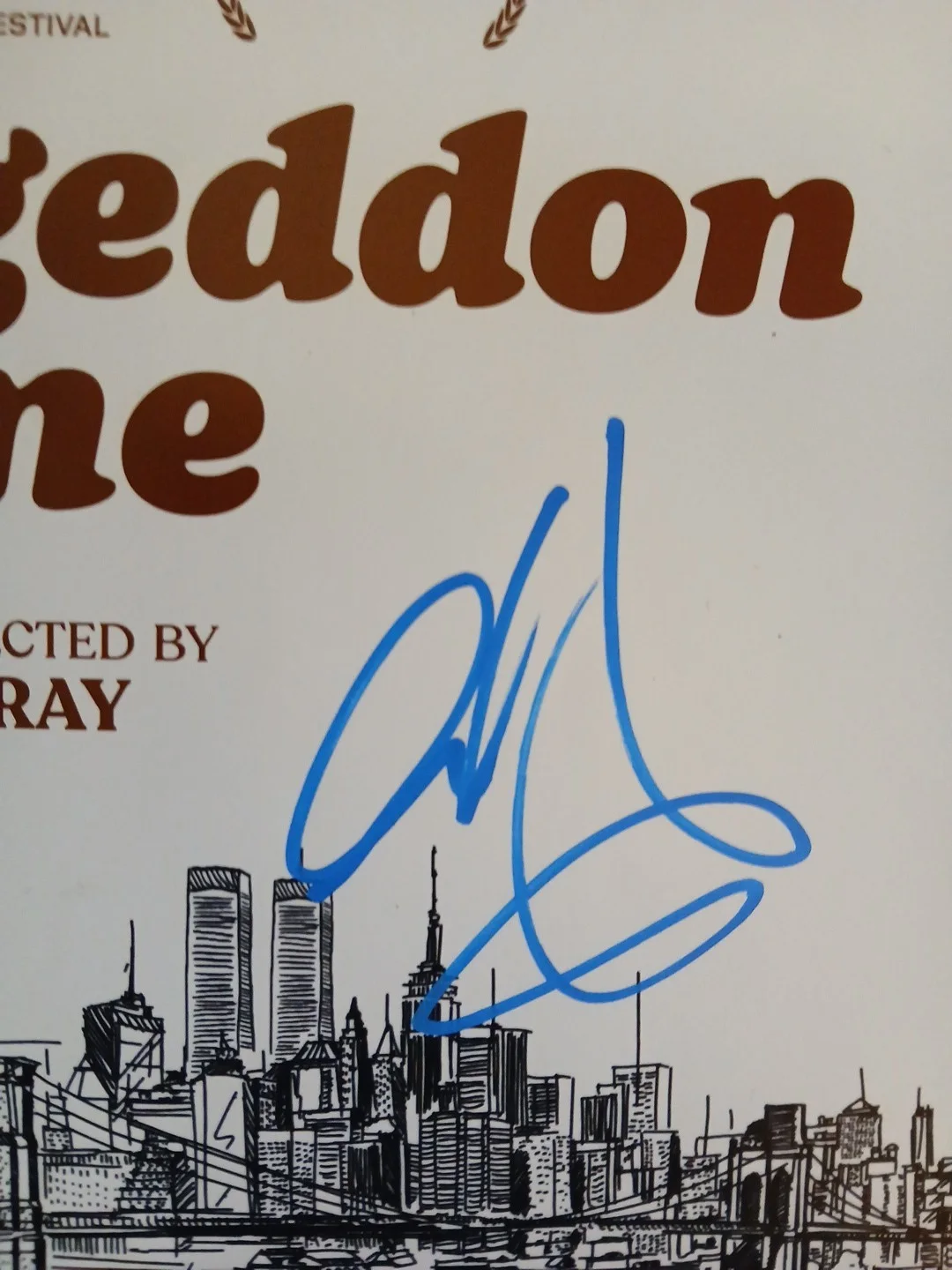 anne Hathawy, Jeremy Strong — ANNE HATHAWAY & JEREMY STRONG Hand Signed ARMAGEDDON TIME 11x17 Photo 📸, изображение 3