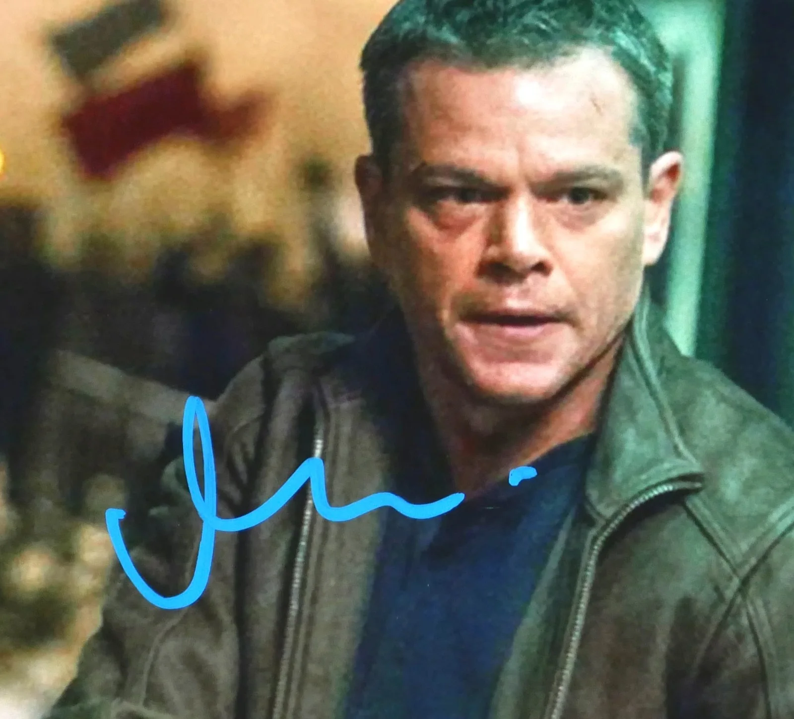 Matt Damon — MATT DAMON SIGNED AUTOGRAPHED JASON BOURNE "THE BOURNE IDENTITY 8 x 10 PHOTO JSA, image 4