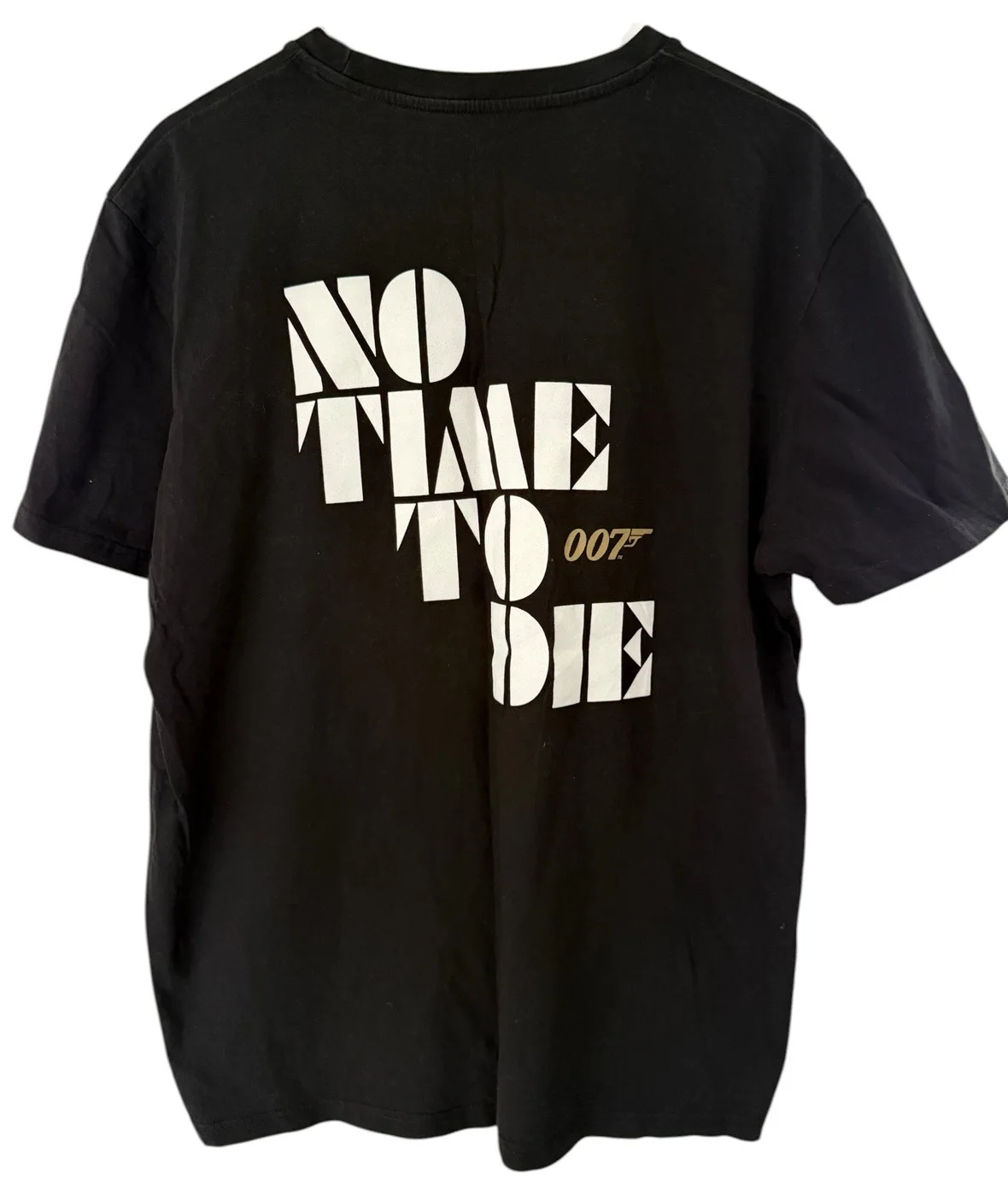 James Bond Film Crew VFX T-Shirt Black XXL RARE, изображение 2
