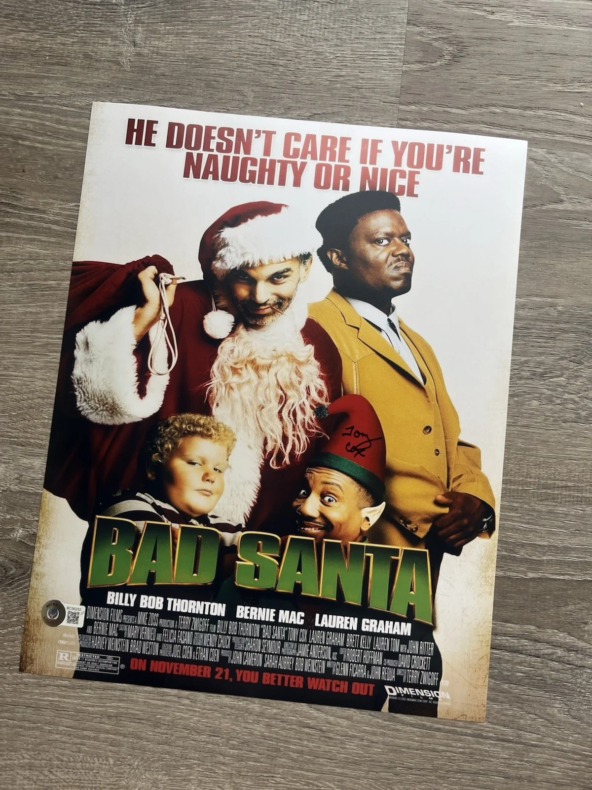 Tony Cox — Tony Cox Signed Bad Santa 11x14 Photo Beckett COA Marcus Autograph, image 5