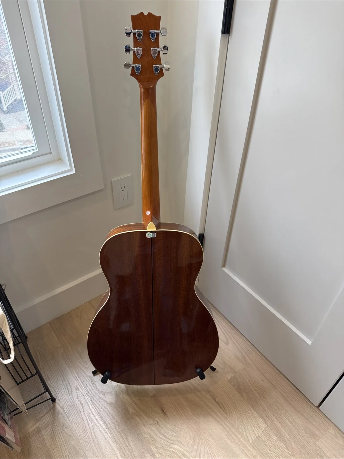 Riley Green Signed Mitchell Guitar Beckett BAS COA, image 4
