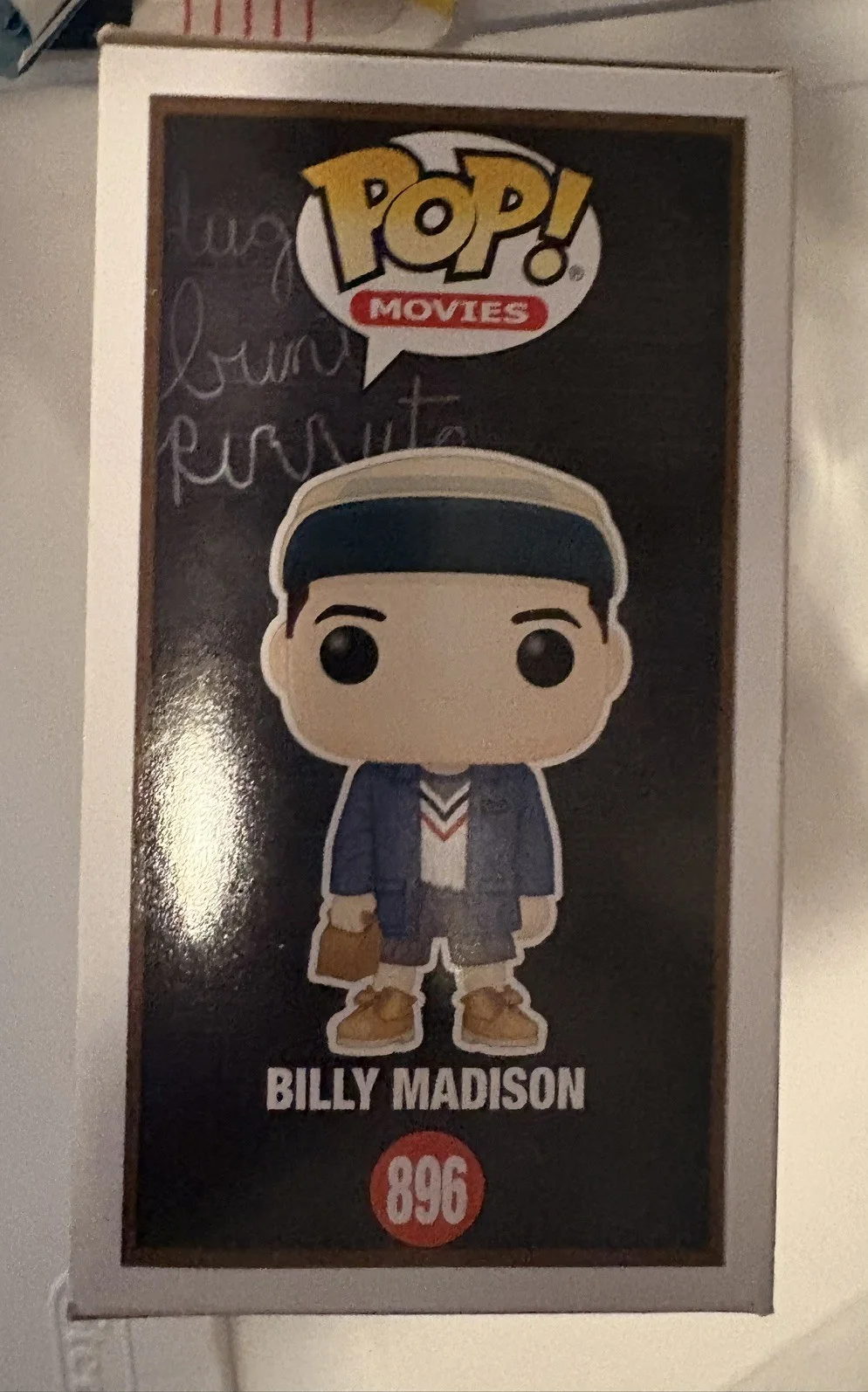 Adam Sandler — Adam Sandler Signed Funko Pop Billy Madison #896 year JSA COA target exclusive, image 3