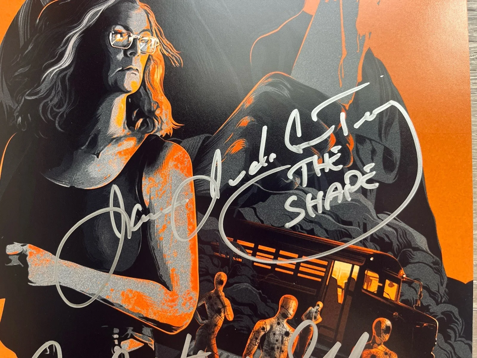 Nick Castle James Jude Courtney Signed Michael Myers 11x17 Photo ACOA Halloween, изображение 4