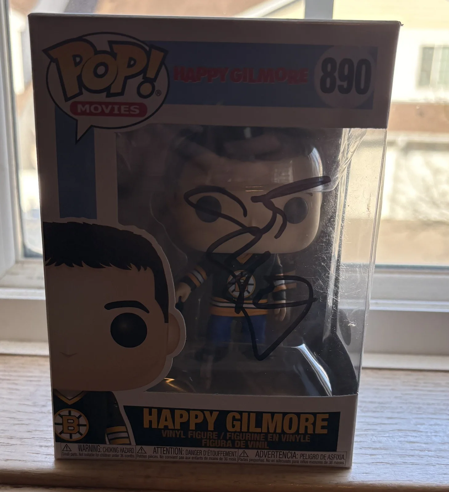 Adam Sandler Signed Happy Gilmore Funko JSA Holo, image 2