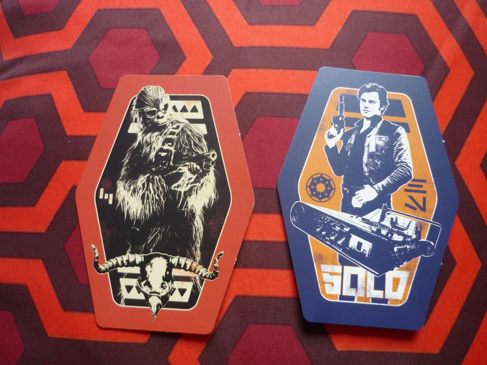 sabacc Han solo lucky dice keyring bag Promo card wookie Chewbacca Alden Ehrenre, изображение 3