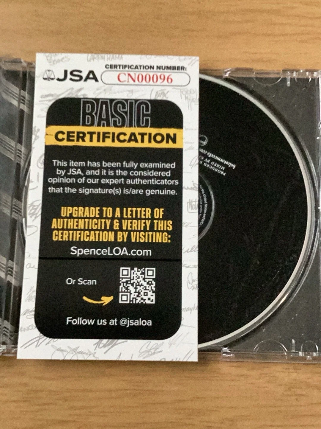 Halestorm Autographed CD JSA, image 4