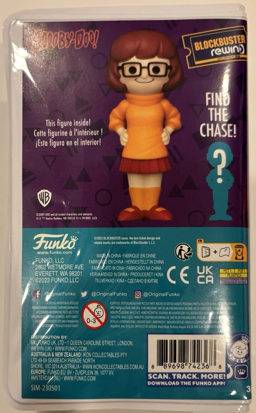 Nicole Jaffe — Nicole Jaffe Signed Funko Pop Blockbuster Figure Velma Scooby Doo Comic Con, image 3