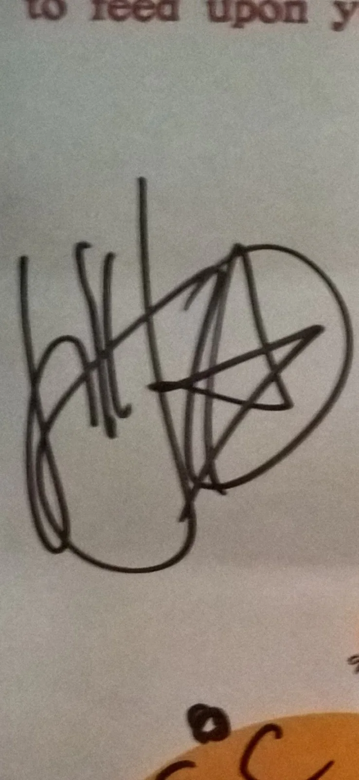Huntress Autographed Concert - T Shirt, Large, Cursed?, Collectible, Heavy Metal, изображение 2
