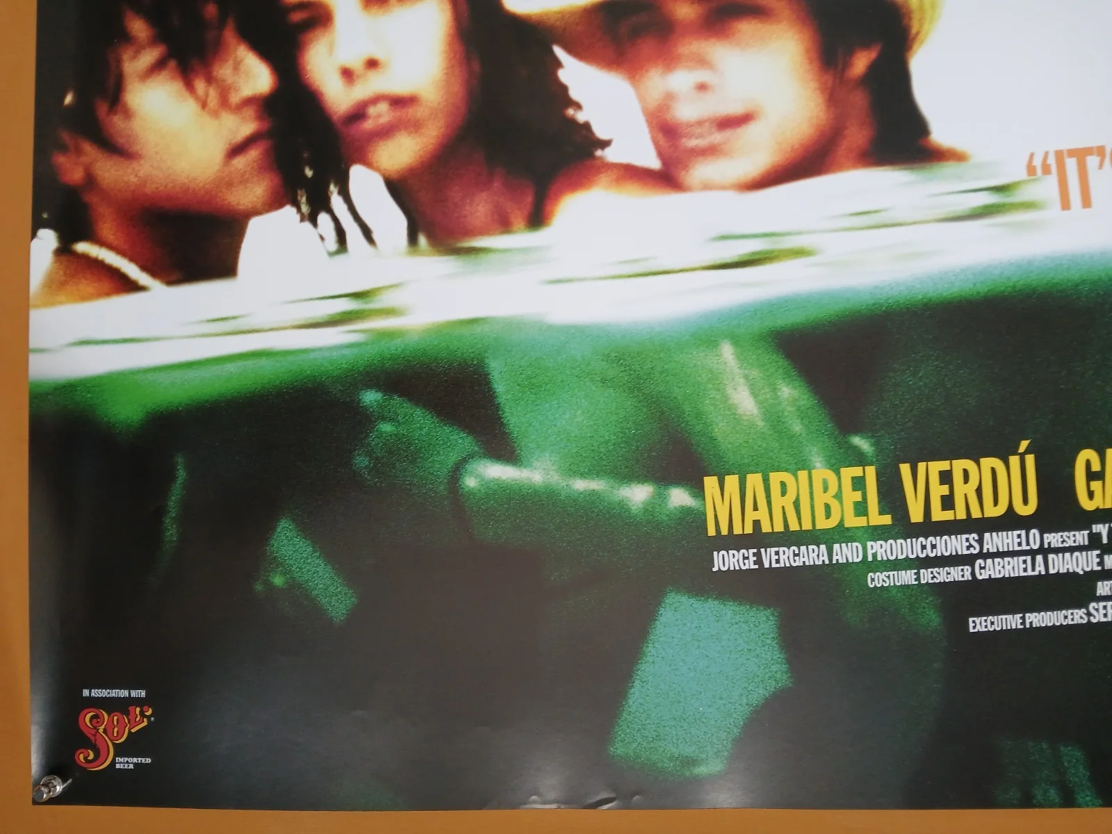 Y TU MAMA TAMBIEN (2001) rolled double-sided original UK quad poster, image 4