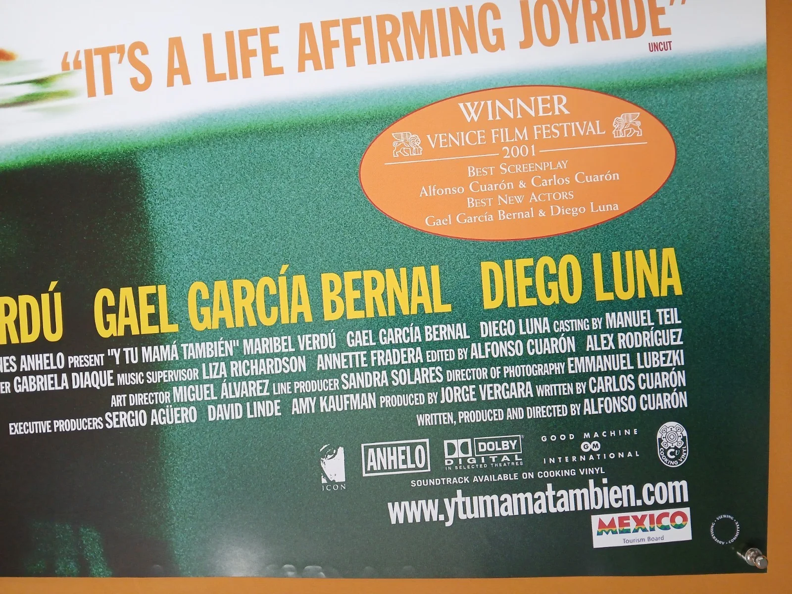 Y TU MAMA TAMBIEN (2001) rolled double-sided original UK quad poster, image 5