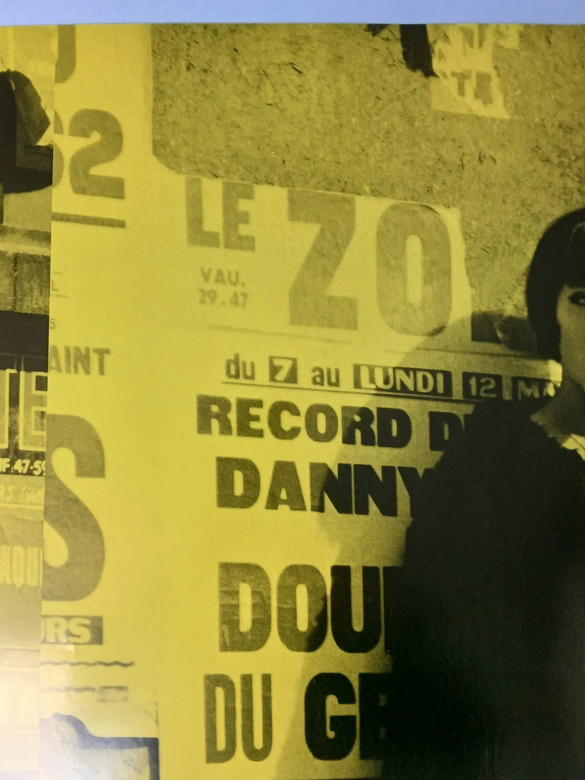 VIVRE SA VIE (1962) original 2002 re-release UK quad poster -Jean-Luc Godard, изображение 4