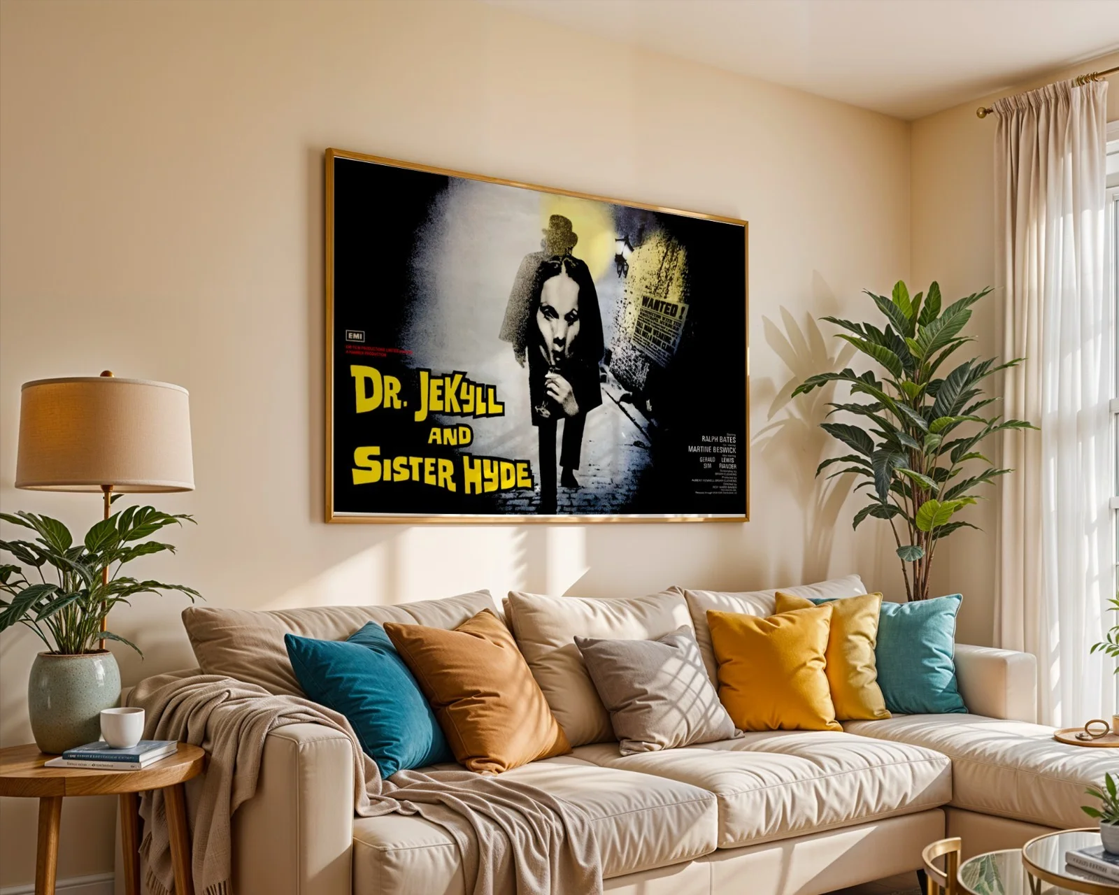 Dr. Jekyll and Sister Hyde - 1971 Hammer Film Restored 30" x 40" UK Quad Poster, изображение 5