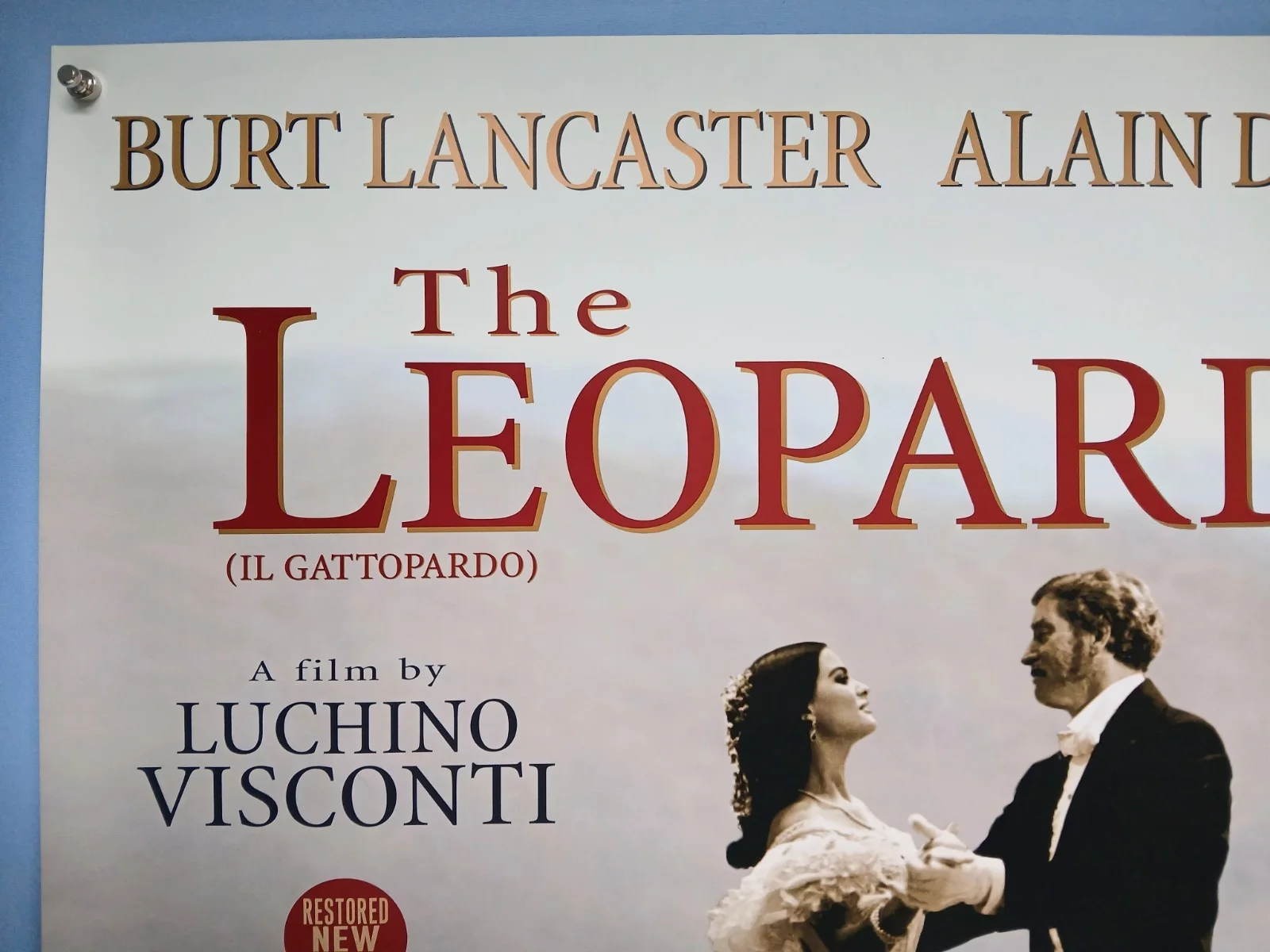 THE LEOPARD (1963, BFI RR2003) original UK quad poster - Burt Lancaster, A Delon, изображение 2