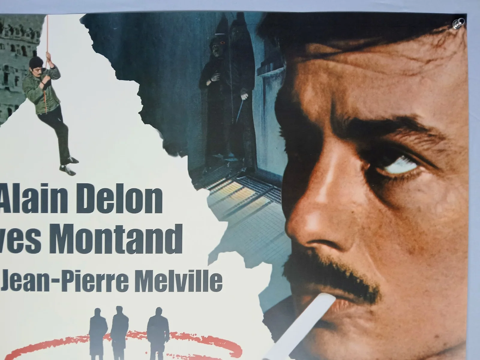 LE CERCLE ROUGE (1970, BFI RR2003) original UK quad poster -Alain Delon, Montand, изображение 3