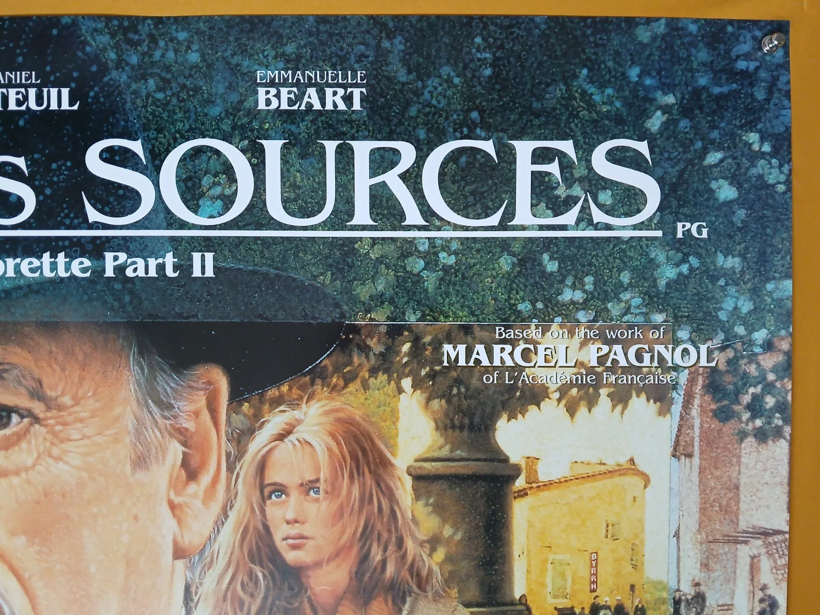MANON DES SOURCES (1986, RR1990s) original UK quad poster, image 3