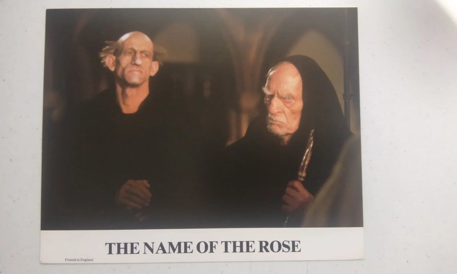 THE NAME OF THE ROSE, SET OF 8 UK LOBBY CARDS, SEAN CONNERY., изображение 3
