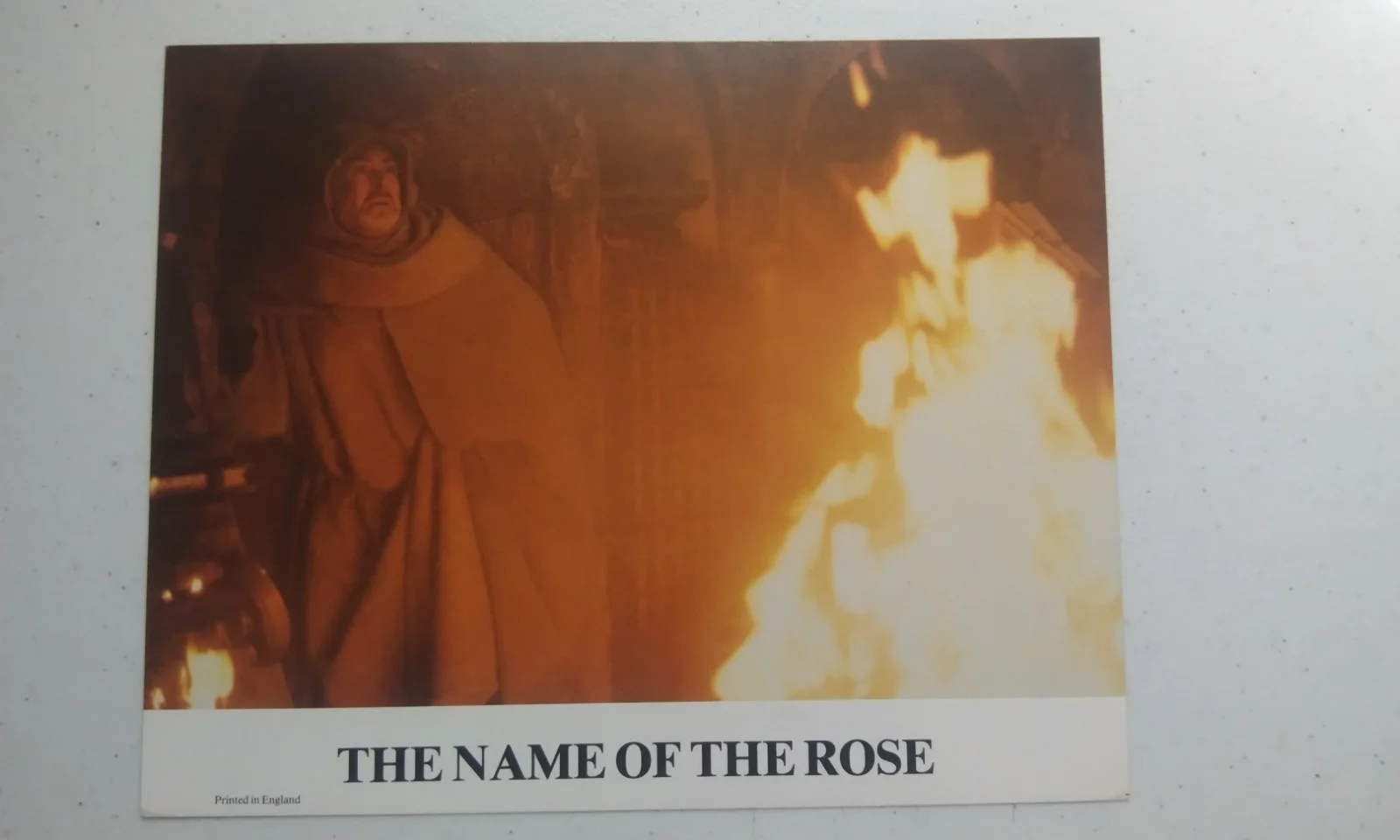 THE NAME OF THE ROSE, SET OF 8 UK LOBBY CARDS, SEAN CONNERY., изображение 5