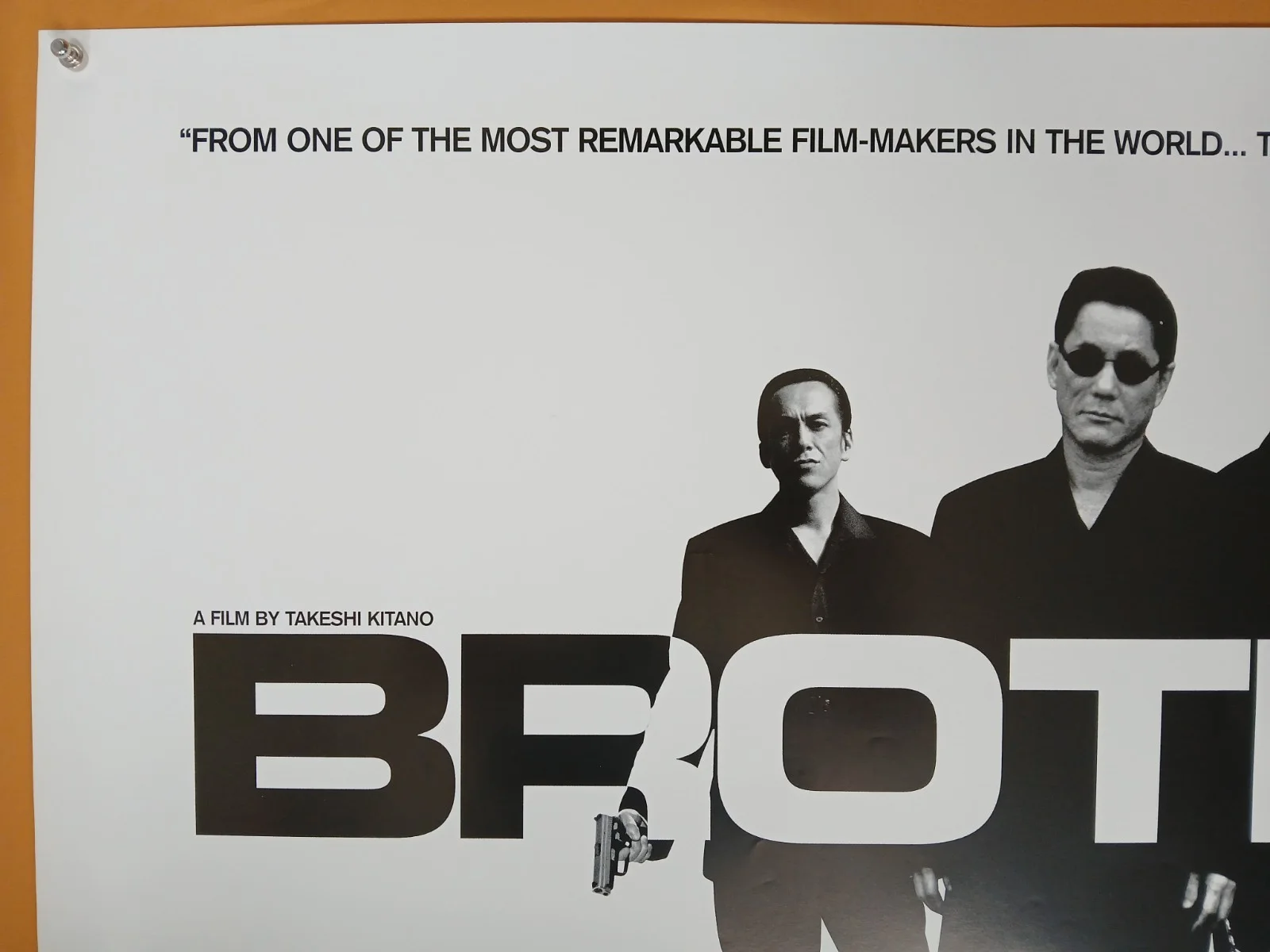 BROTHER (2000) original UK double-sided quad poster - Takeshi Kitano, изображение 2