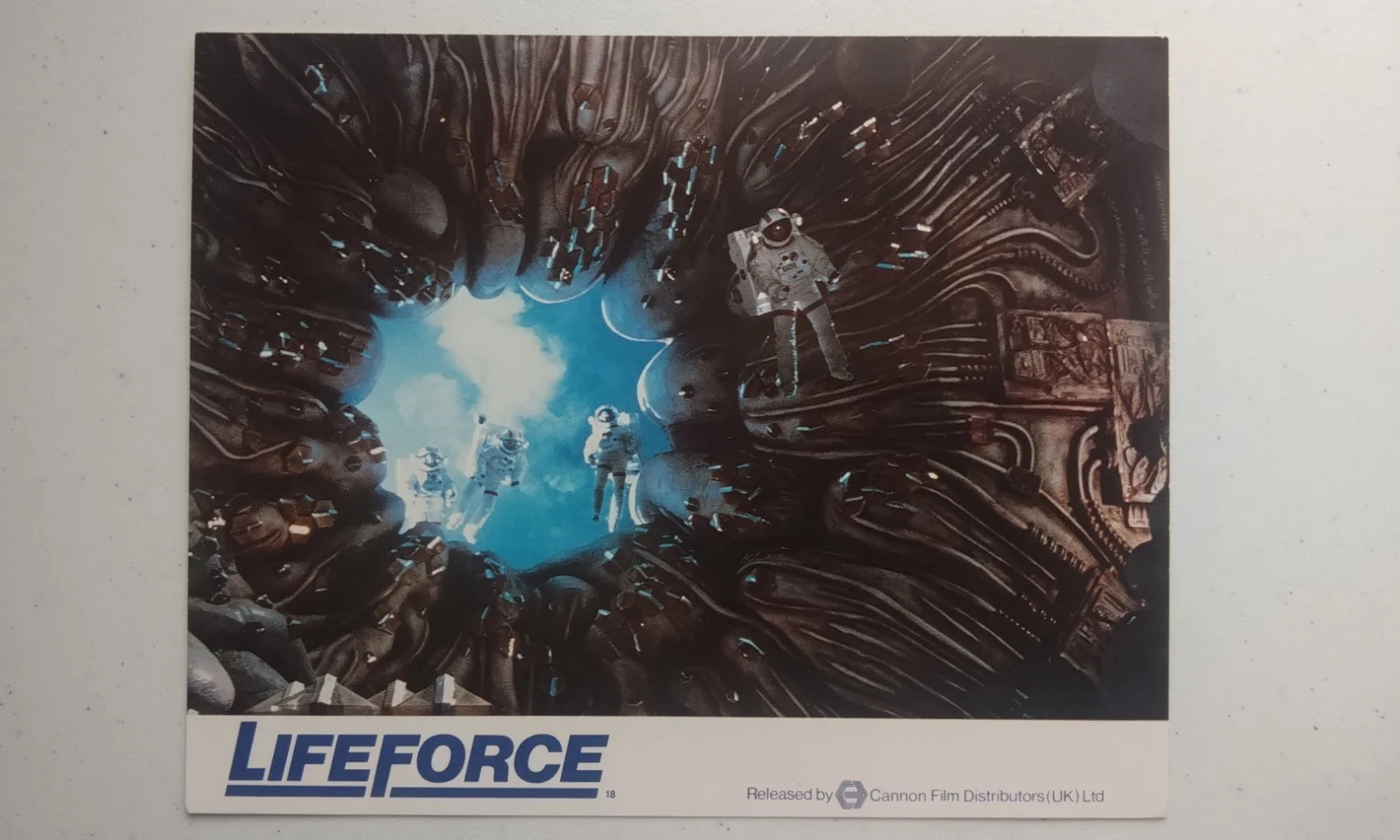 LIFEFORCE, SET OF 8 UK LOBBY CARDS, 1985, TOBE HOOPER, изображение 2