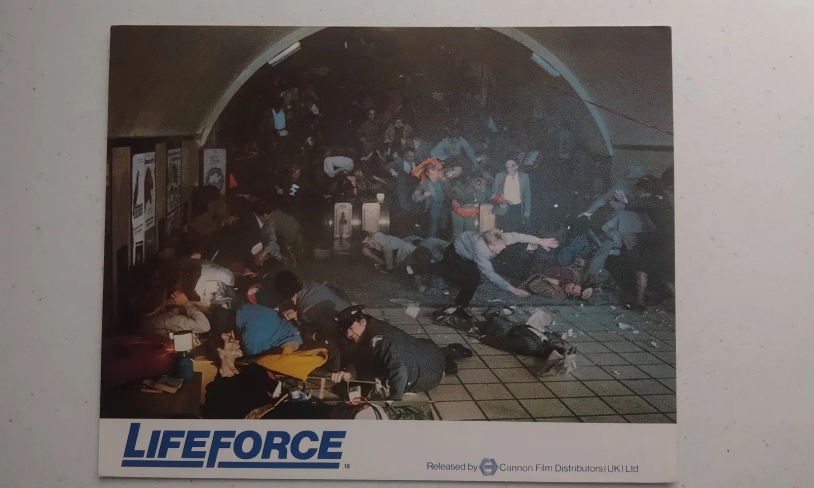 LIFEFORCE, SET OF 8 UK LOBBY CARDS, 1985, TOBE HOOPER, изображение 3