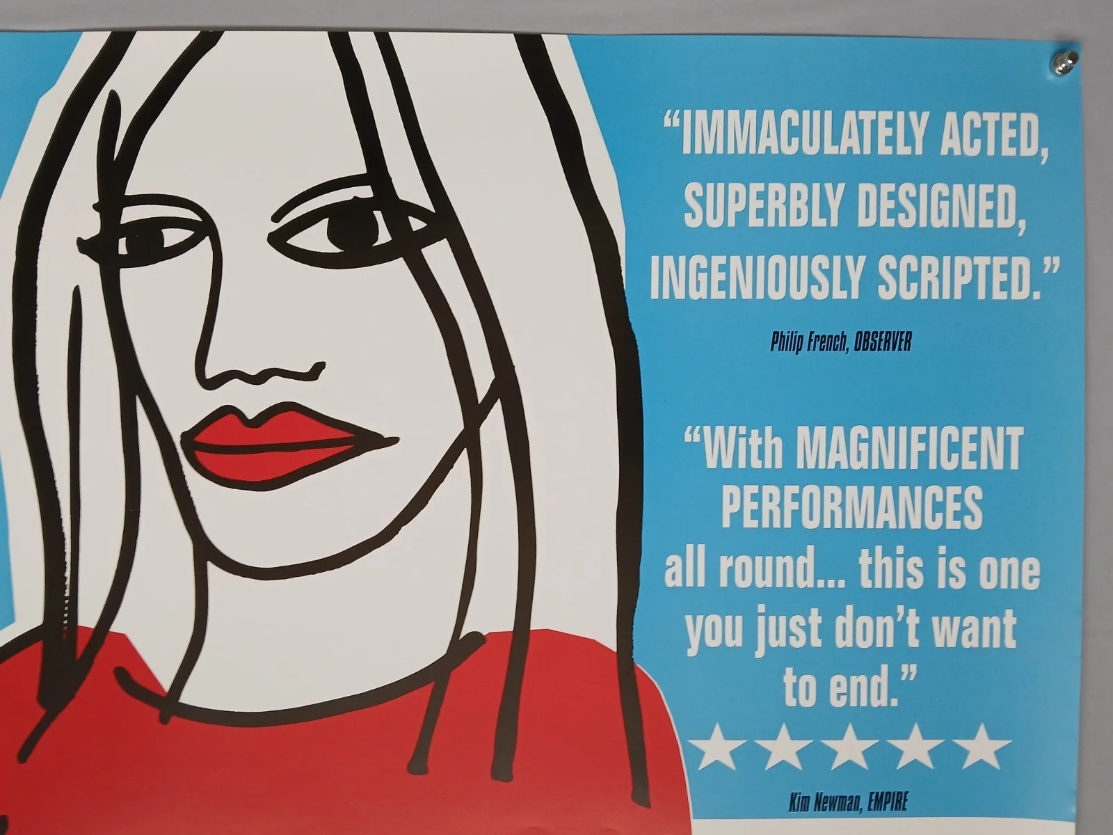 ALL ABOUT MY MOTHER (1999) original UK quad poster - Almodovar, Penelope Cruz, изображение 3