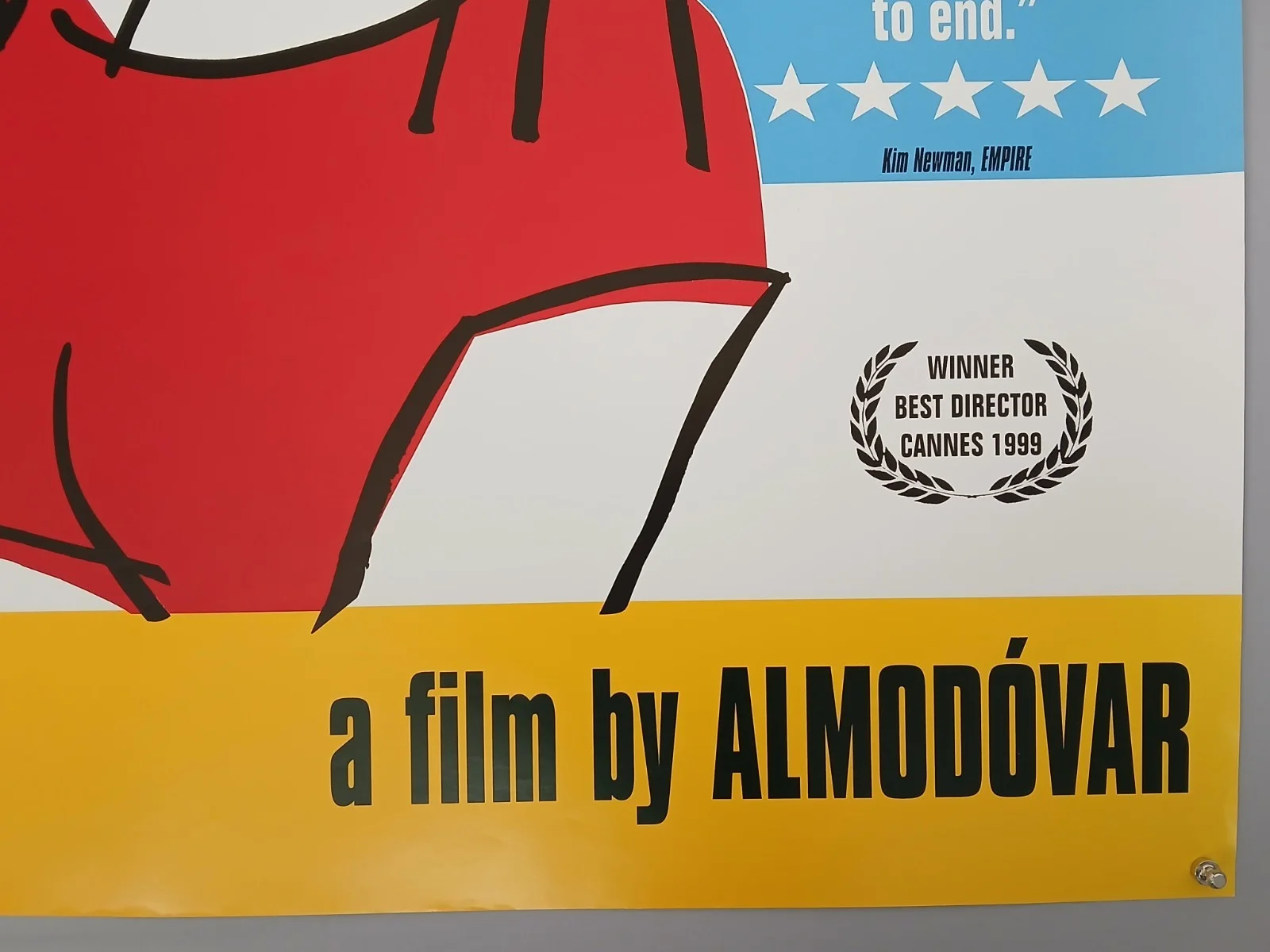 ALL ABOUT MY MOTHER (1999) original UK quad poster - Almodovar, Penelope Cruz, изображение 5