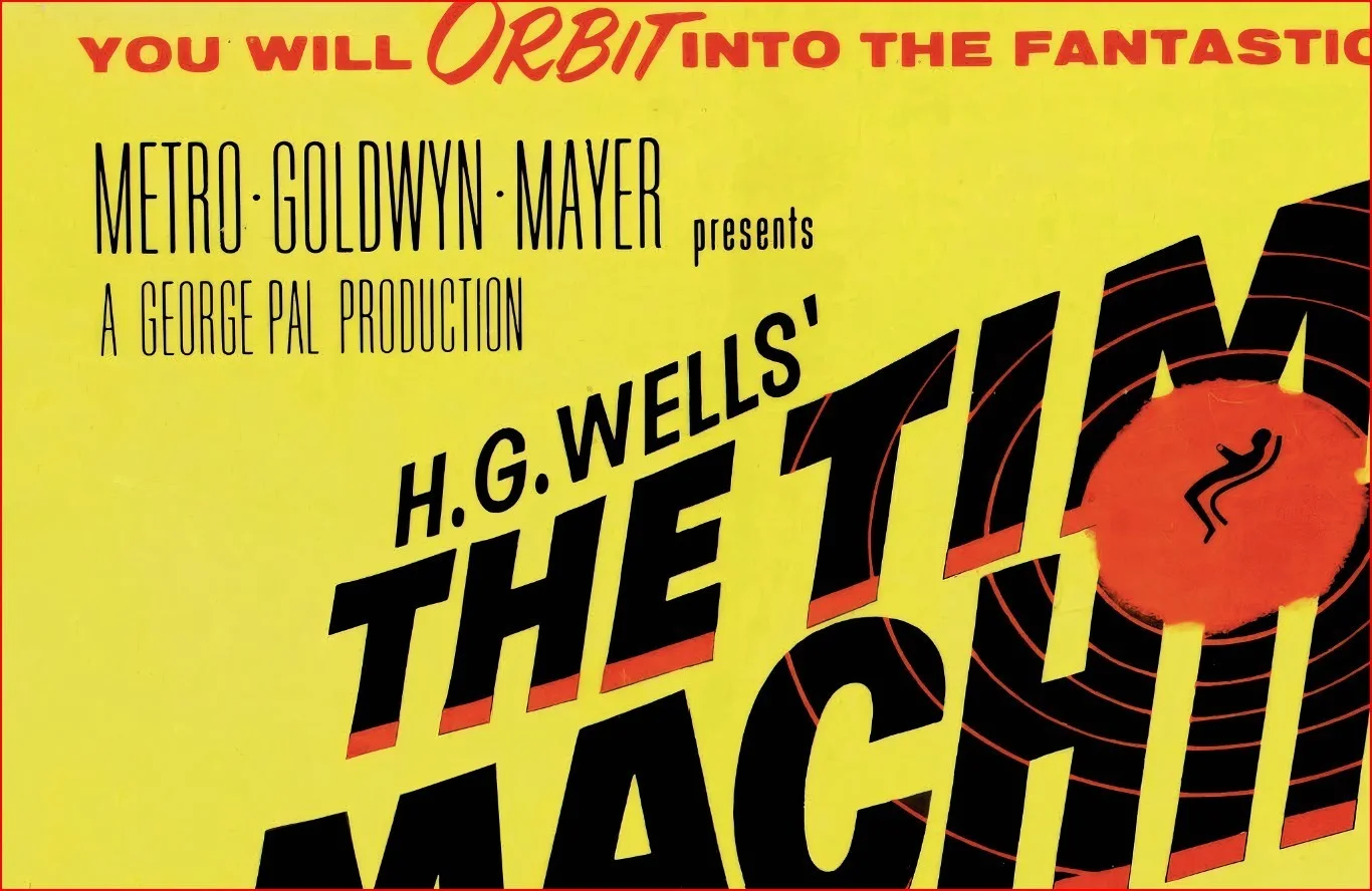 The Time Machine - 1960 Sci-Fi Restored 27.2" x 41" US One Sheet Poster, image 4