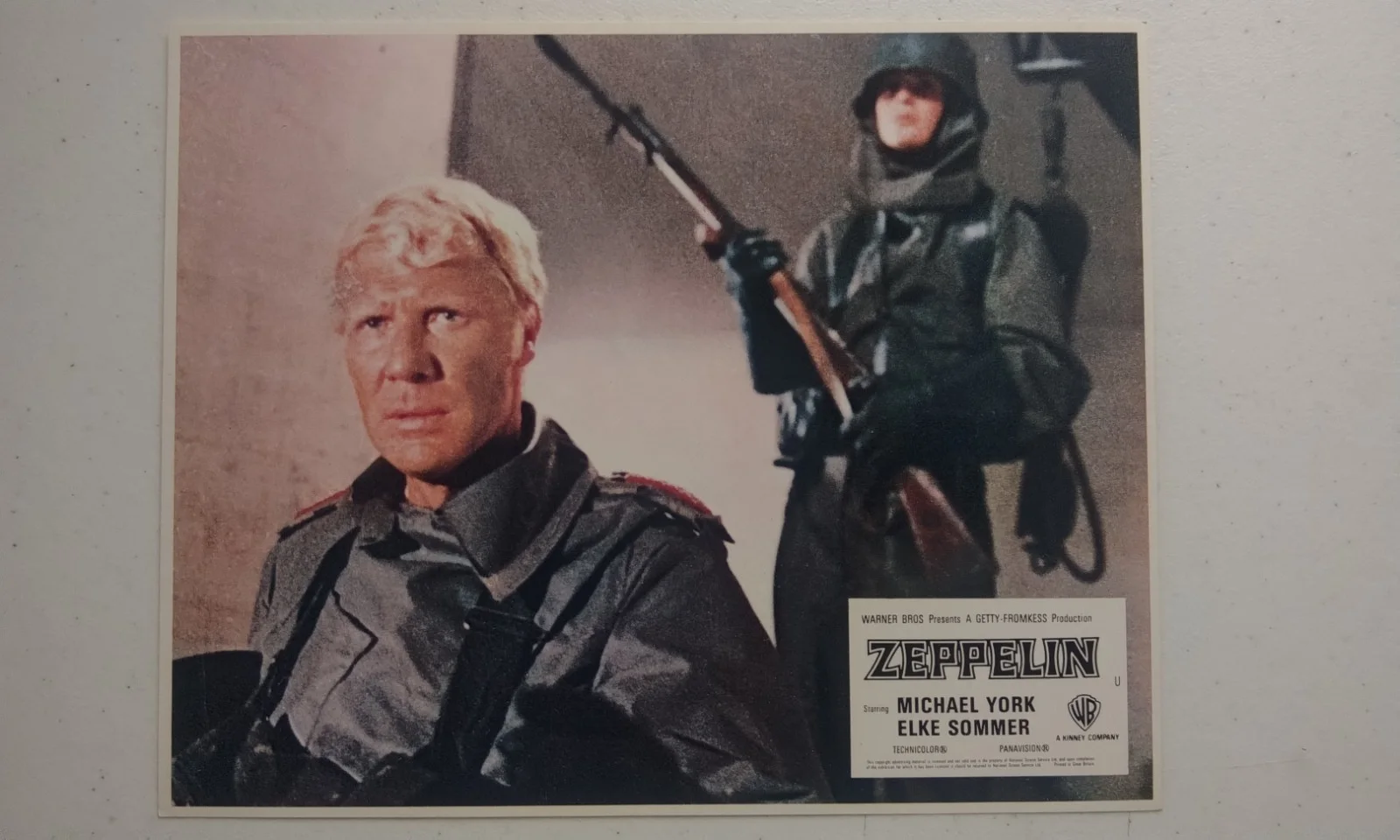 ZEPPELIN, SET OF 8 UK LOBBY CARDS, 1971, MICHAEL YORK.ELKE SOMMER, изображение 3