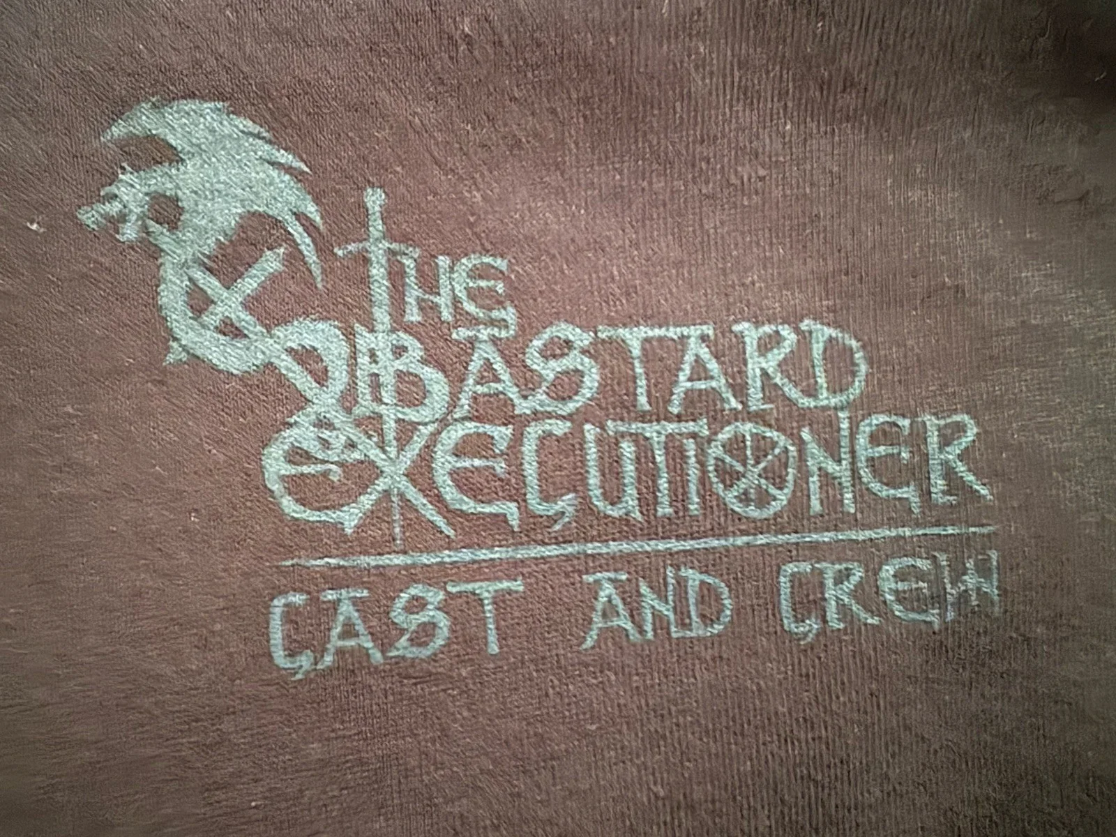 The Bastard Executioner Men’s Black Cast & Crew Hoodie - Size Large Oversized, image 2