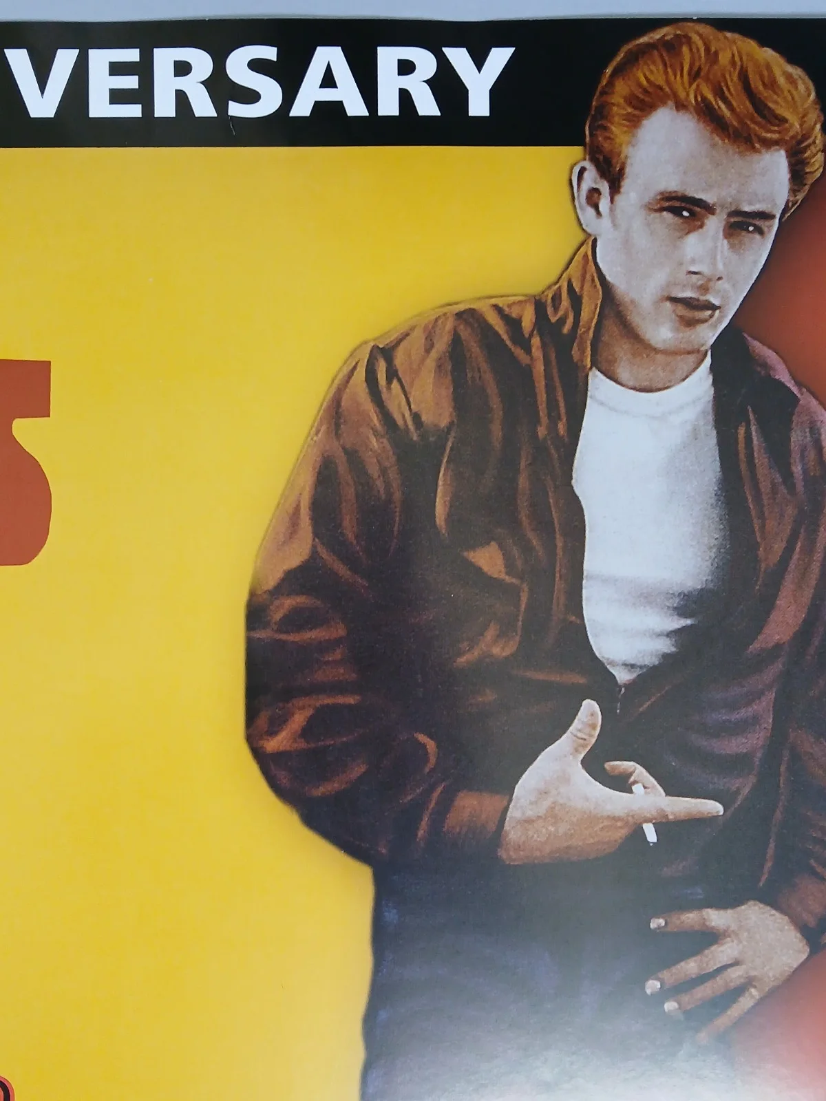 REBEL WITHOUT A CAUSE (1955, BFI RR2005) original UK quad poster - James Dean, image 3