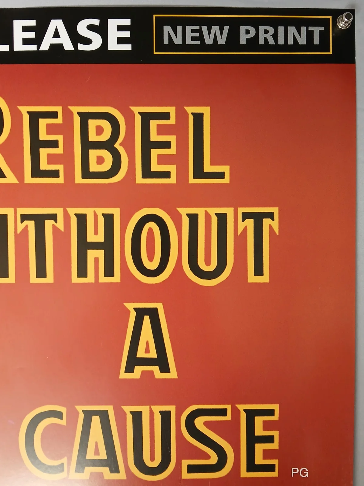 REBEL WITHOUT A CAUSE (1955, BFI RR2005) original UK quad poster - James Dean, image 5