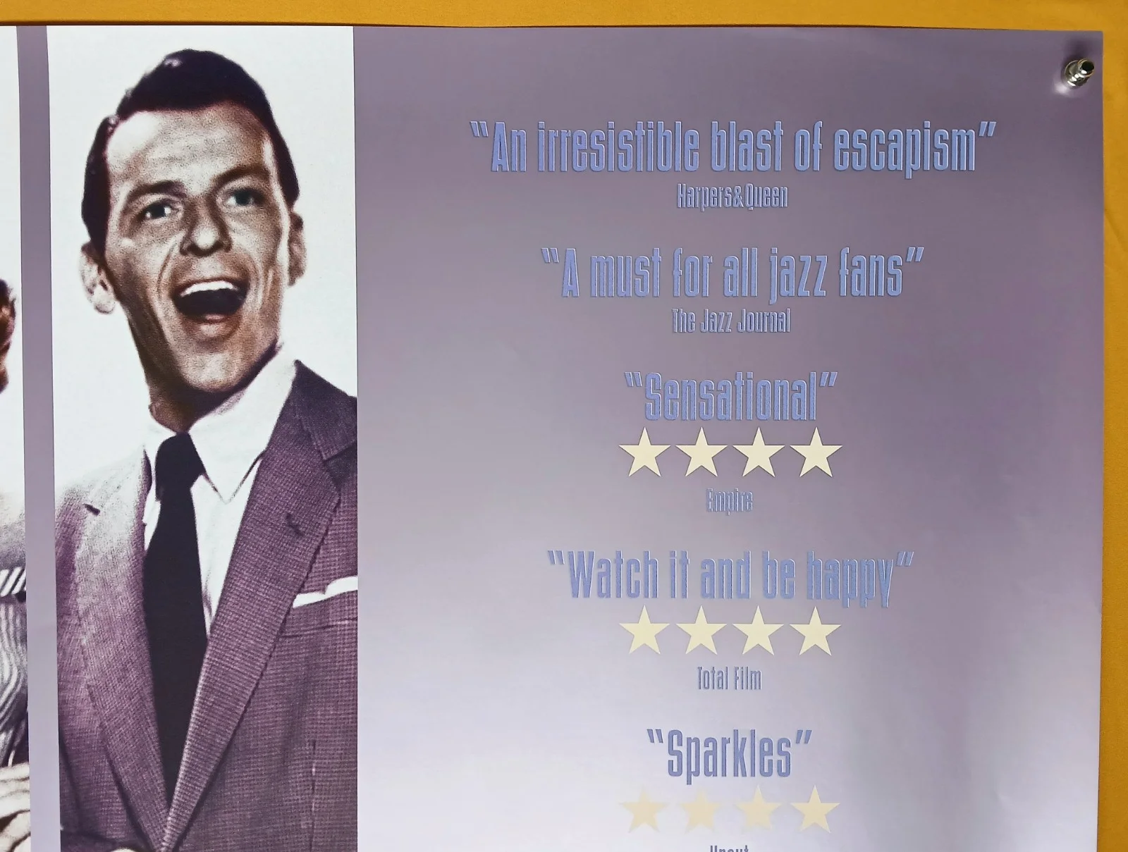 HIGH SOCIETY (1956, BFI RR2002) original UK quad poster - Crosby, Kelly, Sinatra, изображение 3