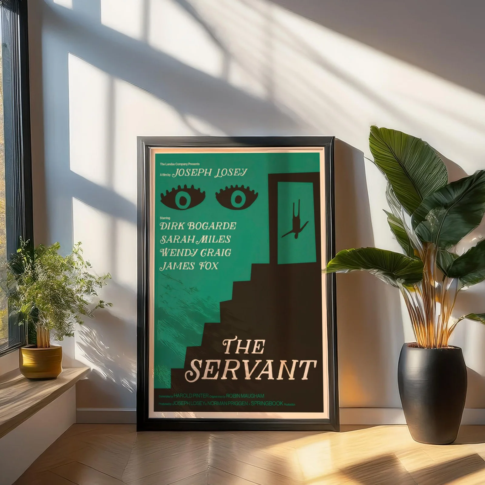 The Servant - 1963 Psychological Thriller Restored 27.2" x 41" US One Sheet, image 3