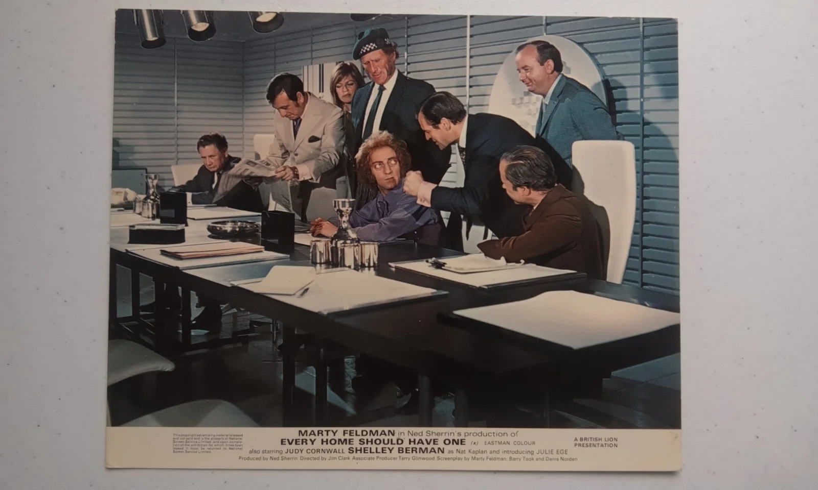 EVERY HOME SHOULD HAVE ONE, SET OF 8 UK LOBBY CARDS. MARTY FELDMAN., изображение 4
